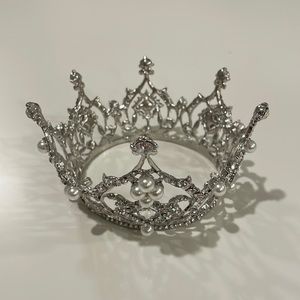 Korean style princess bridal tiara